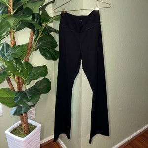 Calvin Klein Flare Leggings with Criss Cross Waist